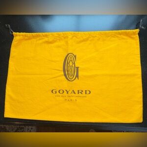 Pre-Loved Goyard Dust Bag, 21.5” x 14”